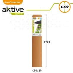 Parasol Hexagonal 300 Cm Color Antracita Mástil Aluminio Aktive Garden -OUTSUNNY TIENDA 424741184ecba226b969e0dbcf9f4a47fc5be52f b977c3c512aa45e18f8b71574ffa9163