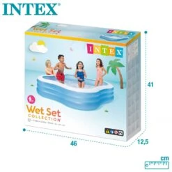 Piscina Hinchable INTEX Cuadrada 229x229x56 Cm - 1.250 Litros 15 Piscina Hinchable INTEX Cuadrada 229x229x56 Cm - 1.250 Litros -OUTSUNNY TIENDA 42d3a044b49caf7985b992a2cd9706ff45ae028b 4b80a22c099f48048d308f588c5790c6