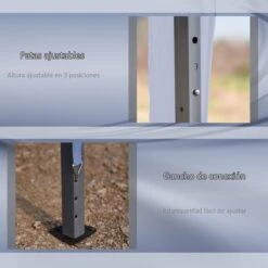 Outsunny Cenador Plegable 6x3 M Carpa De Jardín Portátil Con Bolsa De Transporte Tela Oxford Marco De Acero Para Exterior Fiestas Camping Azul 19 Outsunny Cenador Plegable 6x3 M Carpa De Jardín Portátil Con Bolsa De Transporte Tela Oxford Marco De Acero Para Exterior Fiestas Camping Azul -OUTSUNNY TIENDA 4472c922992ad919c3424024c2ad0b7b40d973cc 1234f8e24166470bbd8992c3d35bd0a8