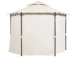 Cenador De Metal Beige/negro 350 Cm PORTEL -OUTSUNNY TIENDA 45219d01f5ee600247846795597d2cb07c3089f6 ca9016da1818467fad3cd930e334b585