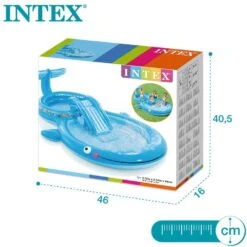 Centro De Juego Ballena Con Tobogán Pulverizador De Agua INTEX -OUTSUNNY TIENDA 45519e35722d9f95c0ba33debc5c03b48b4356db cf79e514233842369479143ca737190a
