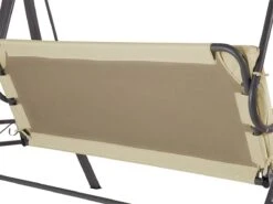 Columpio De Jardín De 3 Plazas En Beige GARBO -OUTSUNNY TIENDA 4723a4e2b9e4b56e2182b6a846928549188b9c57 37a3d6454fb241b58a6f8da2c62e1c16