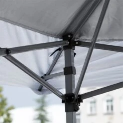 Outsunny Carpa De Fiesta Plegable 3,6x3,6 M Altura Ajustable En 3 Posiciones Con Doble Techo Y Bolsa De Transporte Con Ruedas De Acero Para Jardín Exterior Gris Y Blanco 12 Outsunny Carpa De Fiesta Plegable 3,6x3,6 M Altura Ajustable En 3 Posiciones Con Doble Techo Y Bolsa De Transporte Con Ruedas De Acero Para Jardín Exterior Gris Y Blanco -OUTSUNNY TIENDA 473016b4a258b7f9f65280a84ce6446f29da96cc ecaa2228a9d94f42901edb7fa262946e