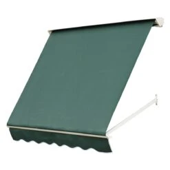 Outsunny Toldo De Ventana Toldo Manual De Aluminio Retráctil Para Exterior Toldo De Balcón Ángulo Ajustable Impermeable Tela De Poliéster 180x70cm Verde -OUTSUNNY TIENDA 4780bfce8118047d3a2b7ebde8a2ced75bd63d9f ad6dd57cf486402dbdcb9c214a6255f2