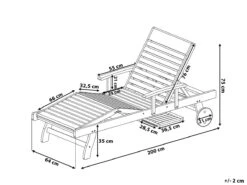 Tumbona De Jardín Madera Con Ruedas Cojín Rayas Azul Beige TOSCANA -OUTSUNNY TIENDA 47b20b2af98300abfe1aa8b24330c5b8a32c4165 3a488b8ba47845f3b8484c298eb8707b
