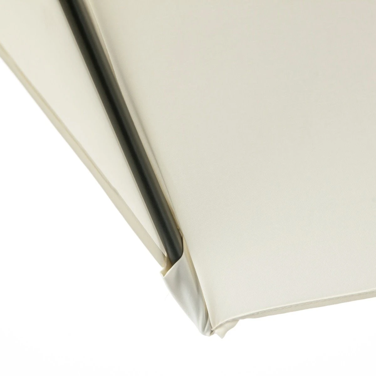 Outsunny Sombrilla Semicircular 230x130x245 Cm Parasol Para Pared De Jardín Con Manivela Y Mástil De Metal De Ø38 Mm Terraza Balcón Beige 6 Outsunny Sombrilla Semicircular 230x130x245 Cm Parasol Para Pared De Jardín Con Manivela Y Mástil De Metal De Ø38 Mm Terraza Balcón Beige - Imagen 4