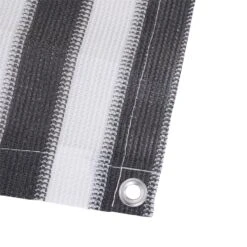 Outsunny 2 Pantallas De Privacidad Para Balcones O Terraza Revestimiento HDPE Para Exteriores Tela Protectora Para Balcón Patio Con Cuerdas 500x90 Cm Gris Y Negro -OUTSUNNY TIENDA 4a180fac4b3726a6e2c006b3ba7f2ac78825a8ad e039fe336a2a4d0f8fc966ebc3cbe84b