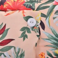 Outsunny Silla Colgante Estampado Floral Hamaca Con Cojín Reposacabezas Para Interior Exterior 100x106 Cm Carga Máx. 100 Kg -OUTSUNNY TIENDA 4abb8f7ff14302746557d30a22be973a5ae83995 e00a55574a5b4144a203cf92c6b2f8f7