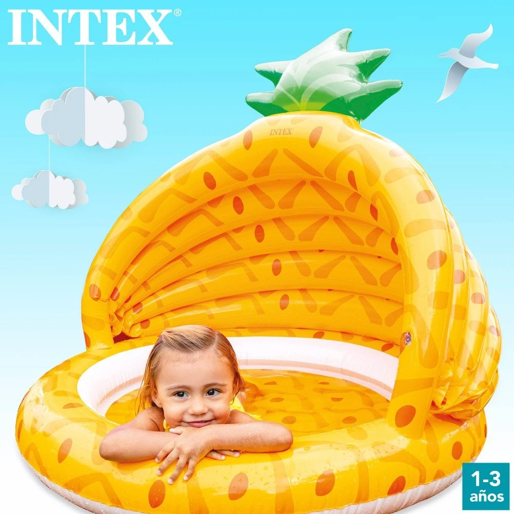 Piscina Infantil Hinchable Con Toldo Piña INTEX 7 Piscina Infantil Hinchable Con Toldo Piña INTEX - Imagen 5