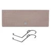 Prosperplast Jardinera Para Balcón Rato Case W , Dimensiones (Mm) 580X180X195, Color Mocca