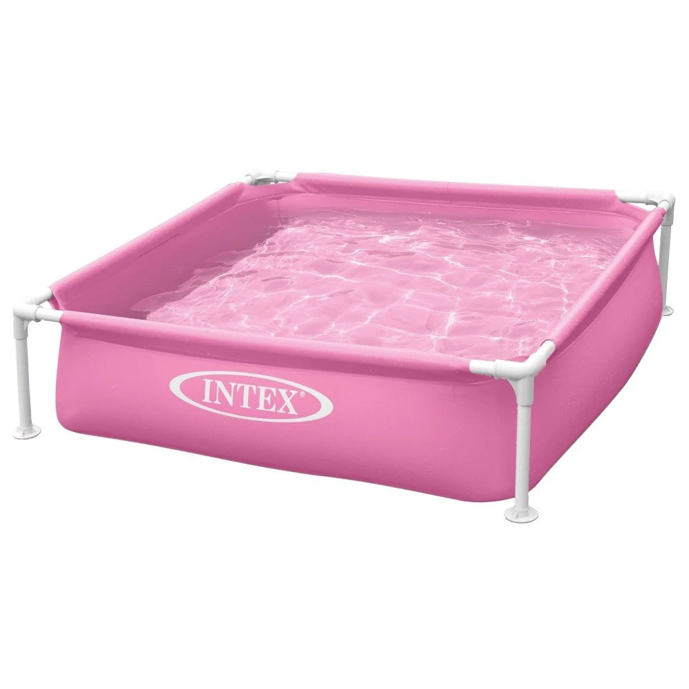 Piscina Desmontable Cuadrada Mini Frame INTEX 3 Piscina Desmontable Cuadrada Mini Frame INTEX