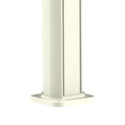 Ducha Ecológica Solar Emi White Con Rociador Redondo De 15 Cm, Mezclador Y Grifo De Pie Ducha Con Estructura De Aluminio Curvada Para Uso Exterior, Depósito De 25 Litros, Altura 226 Cm. Adecuado Para El Borde De La Piscina, El Jardín, BeB, Hoteles, Campin -OUTSUNNY TIENDA 502519039d3ba4ca0c6fcc1b7cccff518b3c770f 0f4c2841b6dc4ea49a046558127e77c0