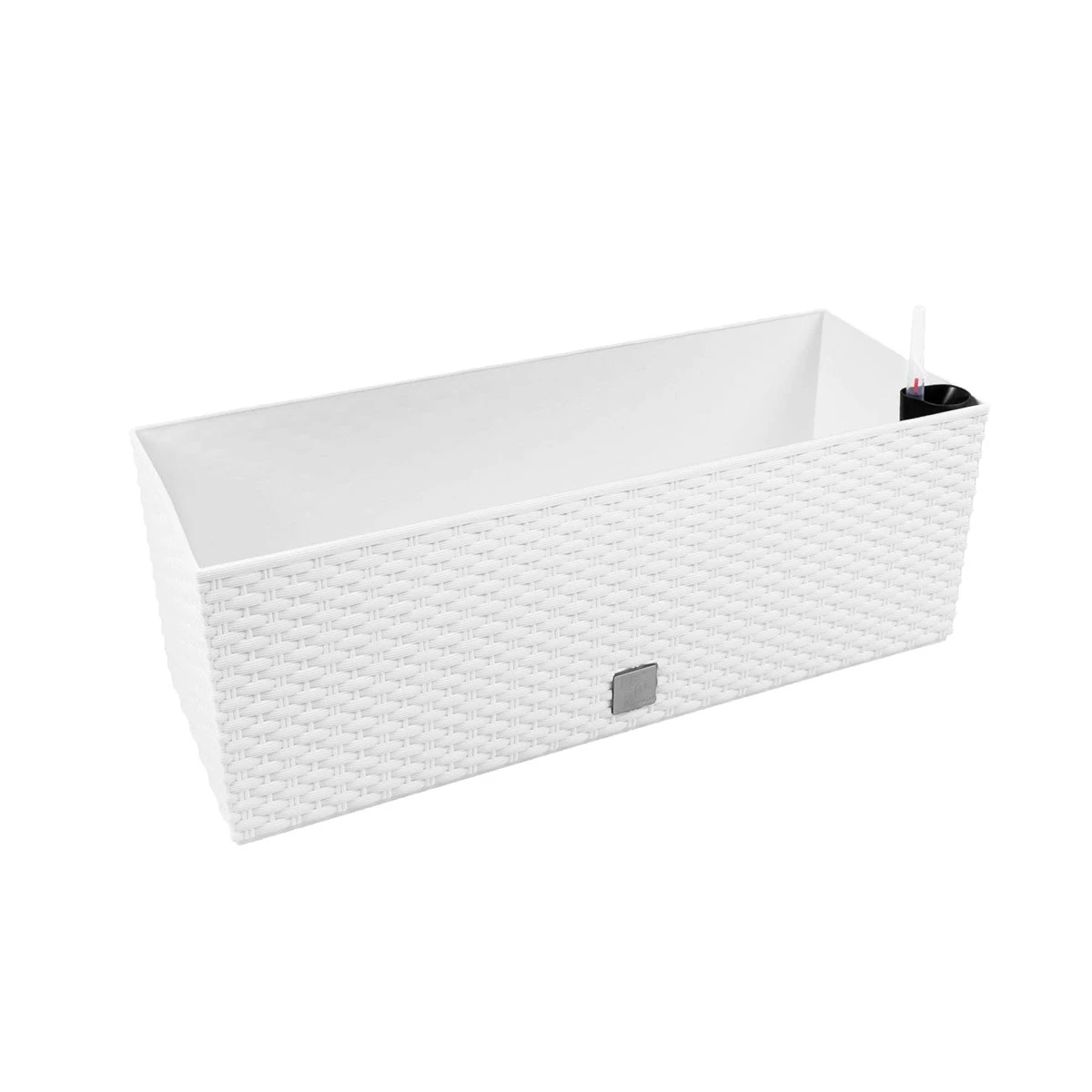 Prosperplast Jardinera Rectangular 17 Litros Con Autorriego Color Blanco 52x20x19cm 3 Prosperplast Jardinera Rectangular 17 Litros Con Autorriego Color Blanco 52x20x19cm