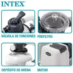 Depuradora Arena INTEX Krystal Clear 10.500 Litros/hora 0,60 Hp -OUTSUNNY TIENDA 505b789352b4abd91df3cecfbe2772613aa58b35 7f304934c72844bba79dd975b2b9d94f