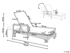 Tumbona De Jardín De Ratán Gris VASTO -OUTSUNNY TIENDA 51f32dacb2b9d1f19adfbca121db171f02c23881 b41bb82de2b54f858faabb11e067ccf0