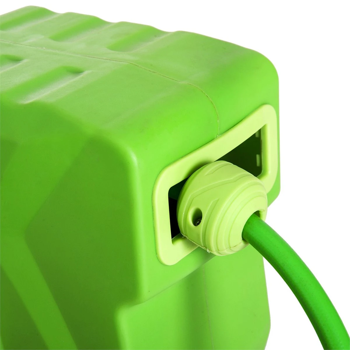 Outsunny Carrete Para Manguera 15M+1,5M Soporte Mural Portamanguera Roll-up Automático Giratorio 180° Con Pistola De Pulverización Base De Pared Conector De Manguera Para Jardín Terraza 8 Outsunny Carrete Para Manguera 15M+1,5M Soporte Mural Portamanguera Roll-up Automático Giratorio 180° Con Pistola De Pulverización Base De Pared Conector De Manguera Para Jardín Terraza - Imagen 6