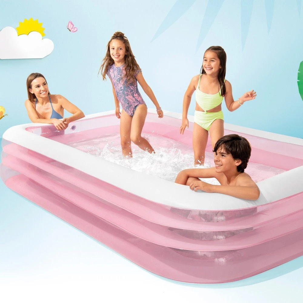 Piscina Hinchable Para Niños Rosa INTEX 9 Piscina Hinchable Para Niños Rosa INTEX - Imagen 7