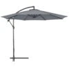Outsunny Sombrilla De Jardín Ø295x255 Cm Parasol Excéntrico Inclinable Con Manivela Base Cruzada Y Soporte De Metal 8 Varillas Para Terraza Exterior Balcón Gris 1 Outsunny Sombrilla De Jardín Ø295x255 Cm Parasol Excéntrico Inclinable Con Manivela Base Cruzada Y Soporte De Metal 8 Varillas Para Terraza Exterior Balcón Gris -OUTSUNNY TIENDA 56514ecad473d9cf1ef314964429812beaa5e7f1 d39a0dcff80e435199562ebee4f4b41c
