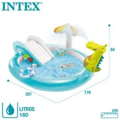 Centro De Juegos Cocodrilo Con Tobogán INTEX 14 Centro De Juegos Cocodrilo Con Tobogán INTEX -OUTSUNNY TIENDA 56acd37da538933c7e985e887fedd97baf61bfb8 c6ceabd66111491eb19834d184a2c50c