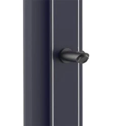 Ducha Solar Ecológica DAFNE BLUE Con Rociador Redondo De 20 Cm, Mezclador Y Grifo De Pie Ducha Con Estructura De Aluminio Curvada Para Uso Exterior. Depósito De 35 Litros, 220 Cm De Altura. Apto Para Piscina, Jardín, BeB, Hoteles, Campings. -OUTSUNNY TIENDA 588d59294d67f590fab1cdc4f1ba59a3f22bf935 44baeed01e9d47d6a8f41890ecc786ff