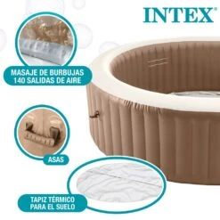 Spa Hinchable INTEX Burbujas 6 Personas 1098 Litros -OUTSUNNY TIENDA 59df784a3599bf1298cbfc37624b3227d94d8b3c 1820d091a8e84799a0c683ba21b0a225