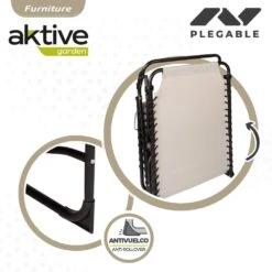 Tumbona Plegable Multiposición Crema Aktive -OUTSUNNY TIENDA 5b302e39a5170614b8c7e6ae16071090873e00c8 a33c807fb8ce45539e373437669d4d70
