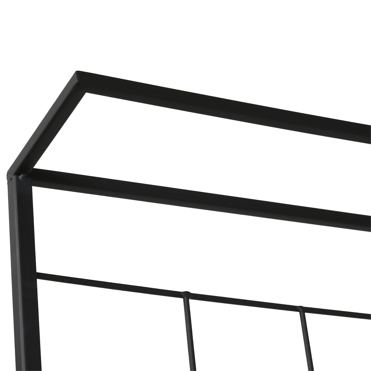 Outsunny Soporte Para Plantas Con Enrejado De Metal Estantería Para Macetas Trepadoras Con 3 Estantes Para Terraza Balcón Jardín Exterior E Interior 60x53,5x159,5 Cm Negro 7 Outsunny Soporte Para Plantas Con Enrejado De Metal Estantería Para Macetas Trepadoras Con 3 Estantes Para Terraza Balcón Jardín Exterior E Interior 60x53,5x159,5 Cm Negro - Imagen 5