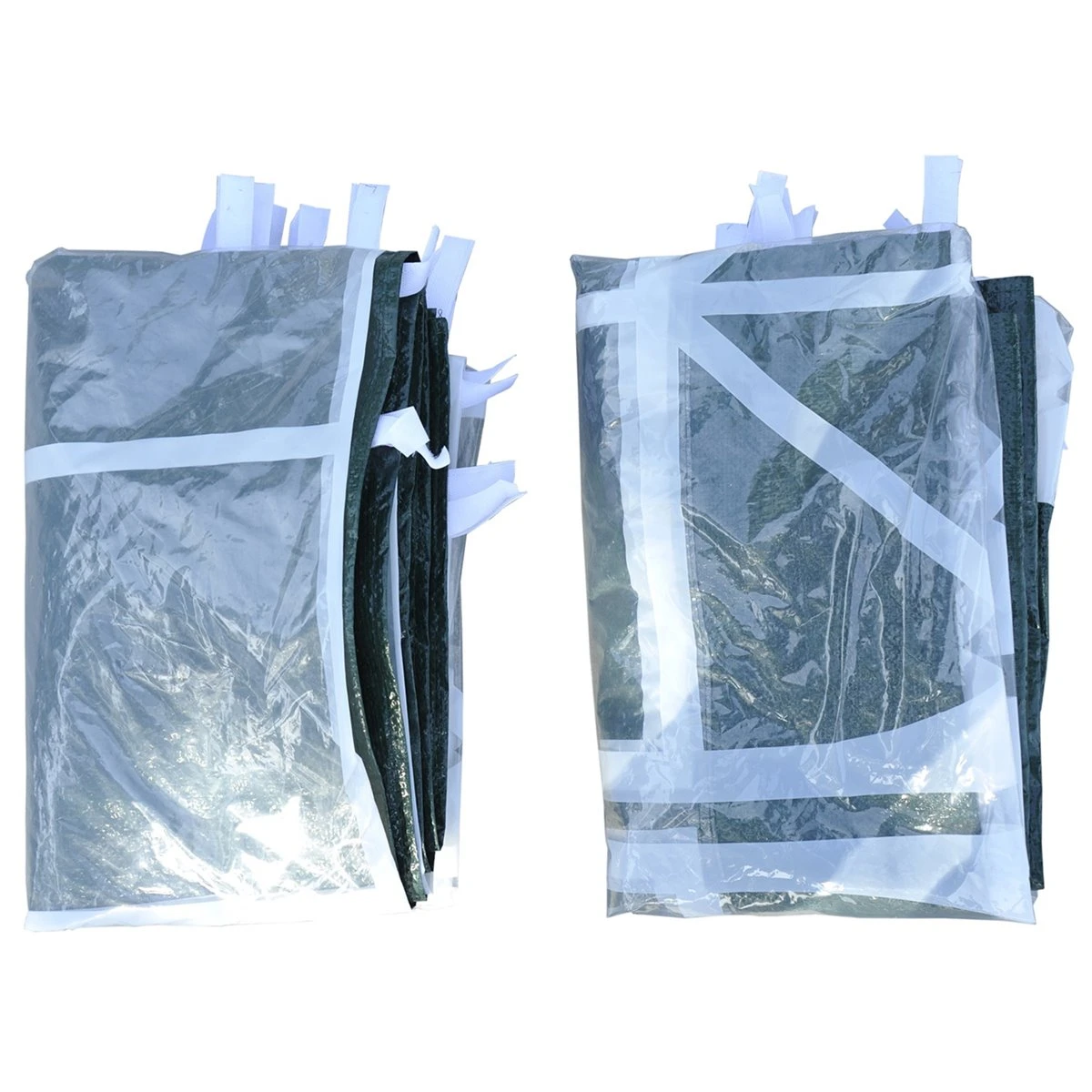 Outsunny 2 Paredes Parte Laterales Para Carpa 3x3m 3x6m Lado Parasol De Gazebo Tela Oxford Impermeable Con Ventanas Medidas 293x193cm Verde Oscuro 7 Outsunny 2 Paredes Parte Laterales Para Carpa 3x3m 3x6m Lado Parasol De Gazebo Tela Oxford Impermeable Con Ventanas Medidas 293x193cm Verde Oscuro - Imagen 5