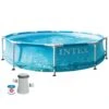 Piscina Desmontable Con Depuradora 1250 L/h Metal Frame Beachside INTEX -OUTSUNNY TIENDA 5cad886b8ed7fcd8c4ee3db4ff2188622559bc9f 6b24d426bad249849b94e0c2315aaef4
