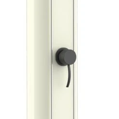 Ducha Solar Ecológica DAFNE Blanca Con Cabezal Redondo De 20cm. Mezclador Y Grifo Lavapiés. Ducha Con Estructura De Aluminio Curvada Para Uso Exterior. Depósito De 35 Litros. Altura De 226 Cm. Apto Para Piscinas, Jardines, Hoteles, Campings, Spa... -OUTSUNNY TIENDA 5e2b4384f88387e8b7cfcea3c919c4f587d5e4e7 eb0cc537b21046868fb83d65dcbca167