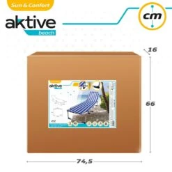 Tumbona Plegable De Aluminio 3 Posiciones Aktive Beach 17 Tumbona Plegable De Aluminio 3 Posiciones Aktive Beach -OUTSUNNY TIENDA 5e60d83fd426a89c381243c799cbbd19e7c2bdc5 b2d685fc352e448e902d23b83e01ef99