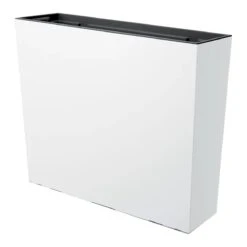 Prosperplast Jardinera Para Balcón Urbi Case , Con Depósito, Dimensiones (Mm) 580X180X498, Color Blanco