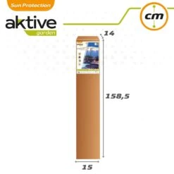 Sombrilla Para Jardín Hexagonal 18 Luces LED Inclinable Aktive -OUTSUNNY TIENDA 60263017f64fecf08c86e54da17e22c1de869800 00e2ee5c2e3f4b3093559b19b2642244