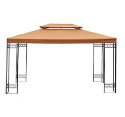 Outsunny Techo De Reemplazo 3X3 Metros Para Carpa Pabellon Toldo Eventos Y Bodas Rojo