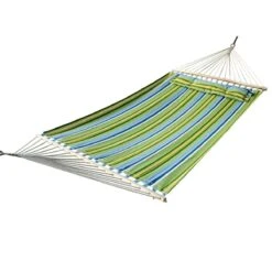 Outsunny Hamaca Colgante De Jardín Para 2 Personas Hamaca Ecológico Para Camping Con Almohada Carga De 180 Kg Rayas Azules Y Verdes 3,4x1,4m 21 Outsunny Hamaca Colgante De Jardín Para 2 Personas Hamaca Ecológico Para Camping Con Almohada Carga De 180 Kg Rayas Azules Y Verdes 3,4x1,4m -OUTSUNNY TIENDA 608cfcfae315e4c9269bdb5a896d6e438628265b 88e6d530cf1343cb92d6e8bbc0861c82