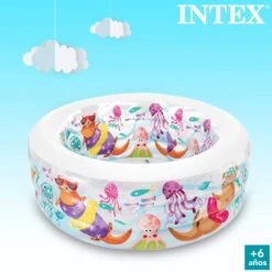Piscina Hinchable INTEX Acuario 152x56cm - 360 Litros -OUTSUNNY TIENDA 615a6a4c3245ab2219e9ea37c2521b4564ed71a7 fbde38068b1249468339e001bcba4fa0