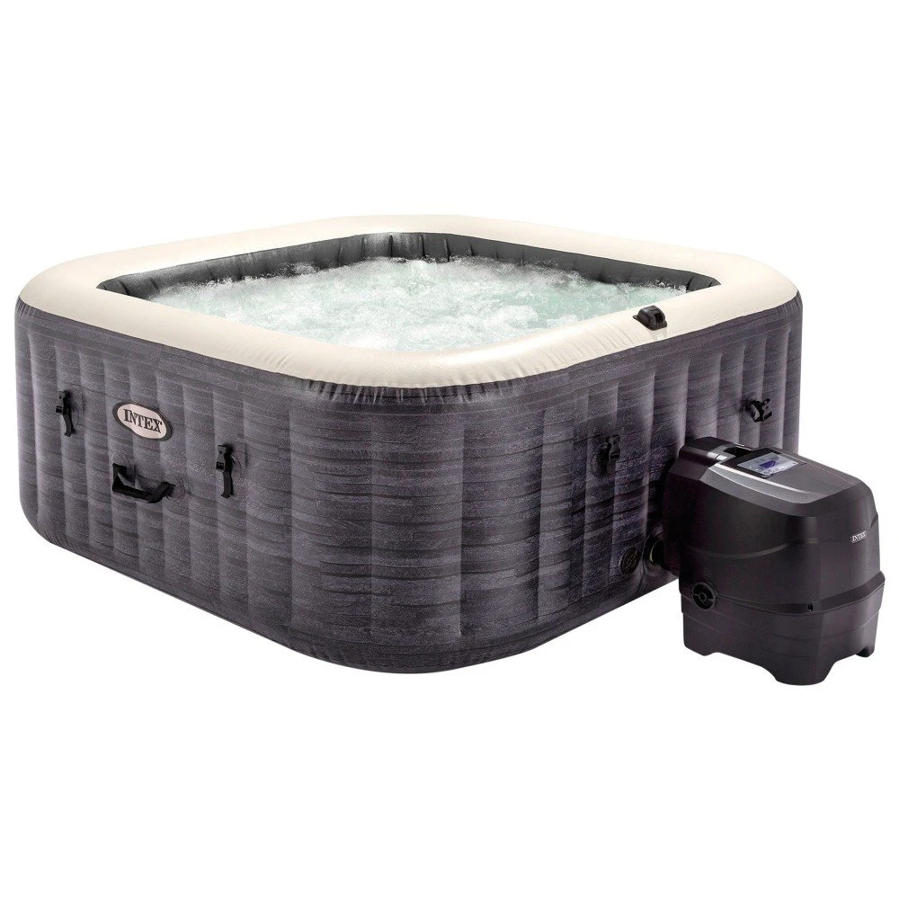 Jacuzzi Hinchable Greystone Deluxe 4 Personas INTEX 3 Jacuzzi Hinchable Greystone Deluxe 4 Personas INTEX