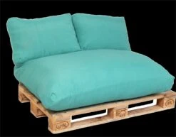 COZY Set De 3 Cojines Color Turquesa