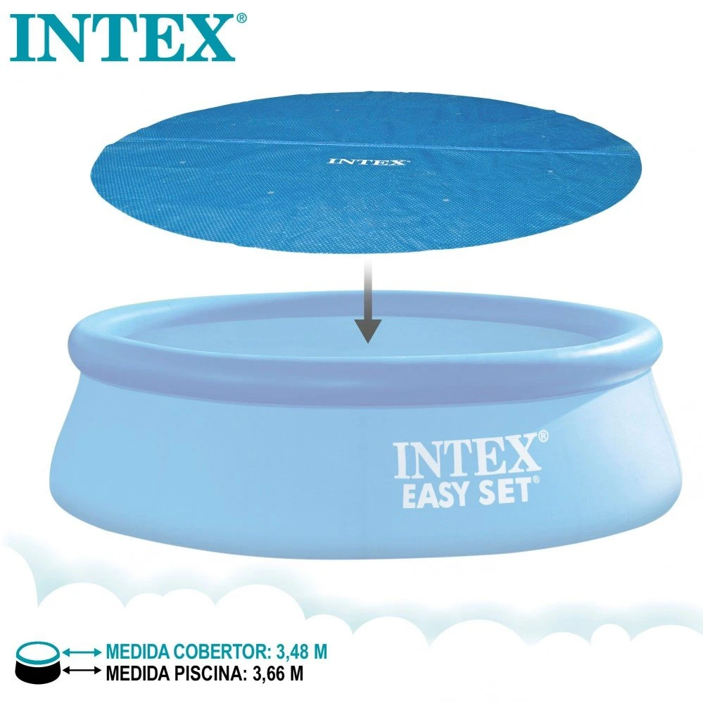 Cobertor Solar INTEX Piscinas Easy Set/Metal Frame Ø366 Cm 6 Cobertor Solar INTEX Piscinas Easy Set/Metal Frame Ø366 Cm - Imagen 4