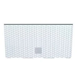 Prosperplast Jardinera Para Balcón Rato Case , Dimensiones (Mm) 395X185X195, Color Blanco