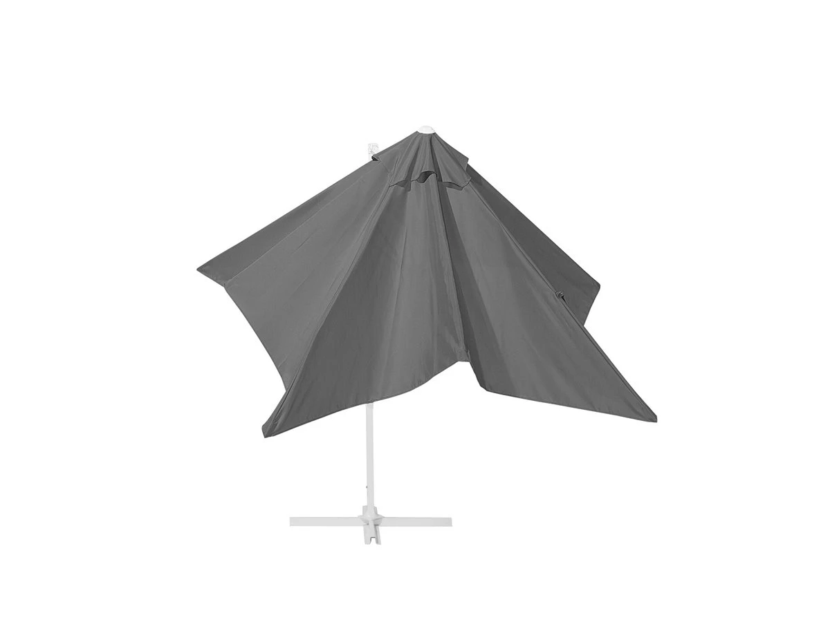 Sombrilla De Jardín 250x250x235 Cm Gris Oscuro MONZA 9 Sombrilla De Jardín 250x250x235 Cm Gris Oscuro MONZA - Imagen 7