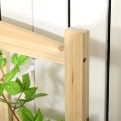 Outsunny Jardinera De Madera Con Enrejado Arriate De Jardín Con Celosía Jardinera De Caja Para Trepadoras Cultivos Verduras Flores 110x116x120 Cm Natural 17 Outsunny Jardinera De Madera Con Enrejado Arriate De Jardín Con Celosía Jardinera De Caja Para Trepadoras Cultivos Verduras Flores 110x116x120 Cm Natural -OUTSUNNY TIENDA 679554670a11567a7bd383f6c4ed808b77fbfbe7 aac3dec472f14414979a9706a31bcf3a