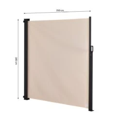 Outsunny Toldo Lateral Retráctil Exterior 350x180cm Pantalla De Privacidad Contra Sol Viento Visión Para Jardín Patio Balcón Tejado Hecho De Aluminio Poliéster Montar Utilizar Fácil Beige 13 Outsunny Toldo Lateral Retráctil Exterior 350x180cm Pantalla De Privacidad Contra Sol Viento Visión Para Jardín Patio Balcón Tejado Hecho De Aluminio Poliéster Montar Utilizar Fácil Beige -OUTSUNNY TIENDA 68b3a129a4fccba14bc8bfad060e4580a27ac49d cd846cda82c84a178e9b900191bdd182