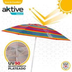 Sombrilla Playa Antiviento 220 Cm Con Protección UV50 Aktive Beach -OUTSUNNY TIENDA 6b1f25cec26832ab3a315ef2753b69667e708d56 df0c5a2fb75d4930a3c852f67249d159