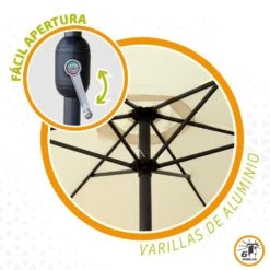 Parasol Hexagonal 250 Cm Color Crema Mástil Aluminio Aktive Garden 12 Parasol Hexagonal 250 Cm Color Crema Mástil Aluminio Aktive Garden -OUTSUNNY TIENDA 6c2df577c2a4086a07ac4aa7cbed7800f12a5ff7 1300b6fc4142472fbe605473166084ea