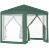 Outsunny Carpa Gazebo Tipo Cenador Hexagonal Con Mosquitera Para Jardín Y Terraza Ø1,97 M Material De Poliéster Repelente Al Agua (Verde) -OUTSUNNY TIENDA 6cd9a31ae6812481888eaeecd20f0dfd9c6225de 1289d11f45e940748e9378395899cfb6