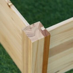 Outsunny Huerto Urbano De Madera Cuadrada 90x90x28 Cm Con 9 Compartimentos Extraíbles Arriate De Jardín Para Cultivos Plantas Flores Natural -OUTSUNNY TIENDA 6ce5d94868f072a210a417a677fbd2cc33a34c7d 019ea74d78914a28b00da7aca7d635bb