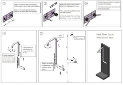 Ducha De Pared, Para Uso Exterior E Interior. Fabricado En Acero Inoxidable 316L De Alta Calidad. Ducha Con Entrada De Agua Caliente Y Fría. Mezclador Doble Para Ducha Y Teleducha, Con Válvula De 3 Vías. Excelente Para Su Uso En El Hogar. -OUTSUNNY TIENDA 6e9f56eb1ac5d401e206dcd78ec505159d2d95ca 01beb3dc936347fe928e7390c828ee16