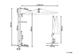 Sombrilla Voladiza De Poliéster Gris Pardo/negro 295 Cm SAVONA II 12 Sombrilla Voladiza De Poliéster Gris Pardo/negro 295 Cm SAVONA II -OUTSUNNY TIENDA 6ee5b42d9bbcf2534c9b4829a950a32146c1b853 82d7d8549ac34faebee2fe0c6d083745