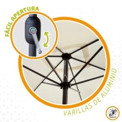 Sombrilla Para Terraza Y Jardín 300x200 Cm C/protección UV50 Aktive 14 Sombrilla Para Terraza Y Jardín 300x200 Cm C/protección UV50 Aktive -OUTSUNNY TIENDA 6fb6b94ac52bad450feae4bd718efd475af2b9cb 403b123322274210857b144458e55a13